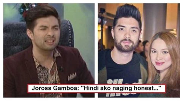 Joross Gamboa admits to cheating on his wife Kathy Kimberly Saga before