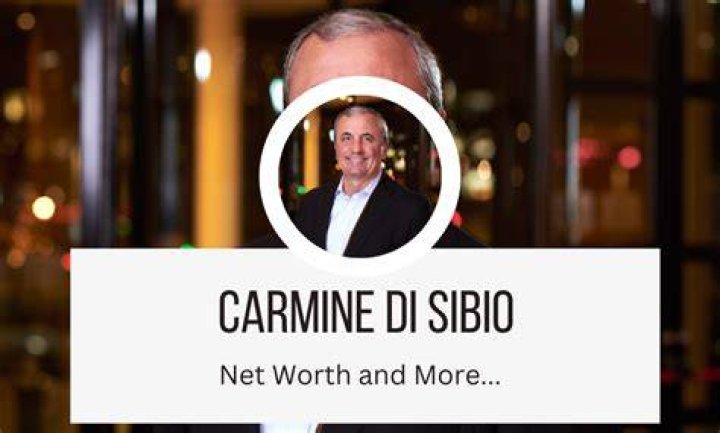 Unveiling The Secrets Of Carmine Di Sibio's Remarkable Wealth